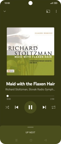 Press arrow right to go to the next audio file. Press arrow right to go to the next audio file.