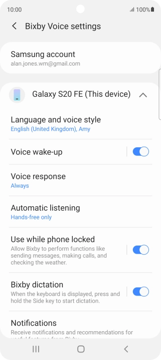 Follow the instructions on the screen to select the required settings. Follow the instructions on the screen to select the required settings.