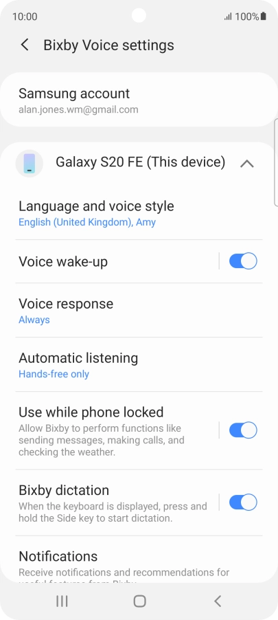 Follow the instructions on the screen to select the required settings. Follow the instructions on the screen to select the required settings.