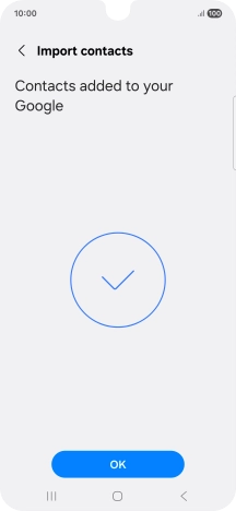 Press OK. Press OK.