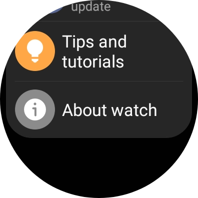 Press About watch.