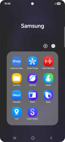 Press Bixby.