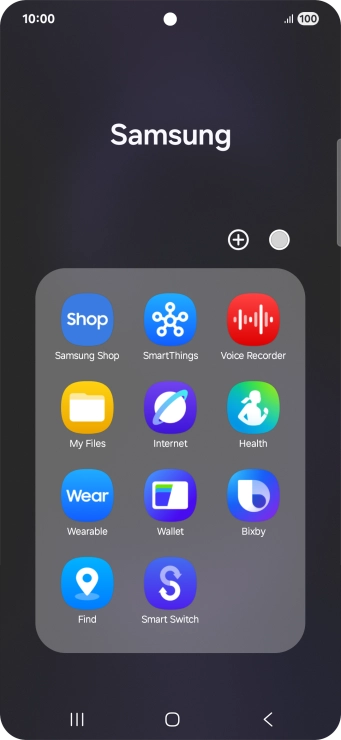 Press Bixby.