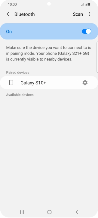 Press the Home key to return to the home screen. Press the Home key to return to the home screen.