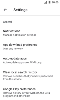 Press Auto-update apps. Press Auto-update apps.