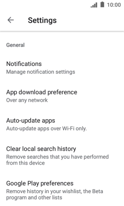 Press Auto-update apps. Press Auto-update apps.