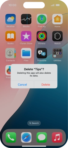 Press Delete. Press Delete.