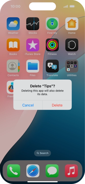 Press Delete. Press Delete.