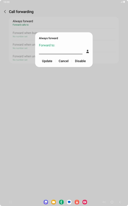 Press Disable. Press Disable.