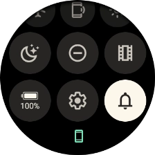 Press the settings icon.