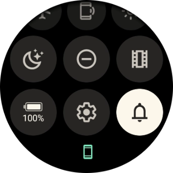 Press the settings icon.