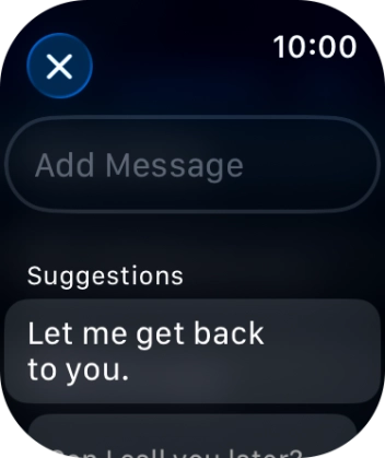 Press Add Message.