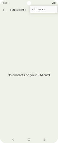 Press Add contact. Press Add contact.