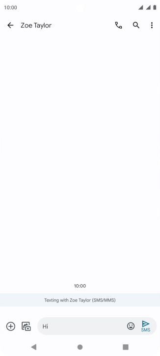 Press the attach picture icon.