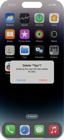 Press Delete. Press Delete.