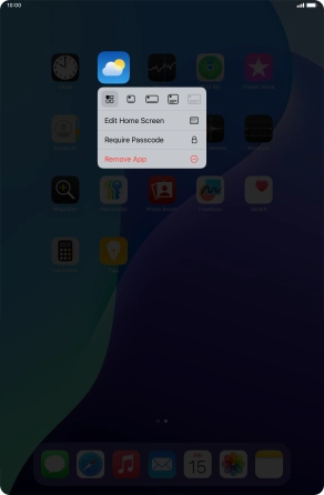 Press Remove App.