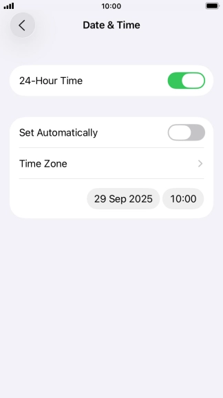 Press the indicator next to Press the indicator next to