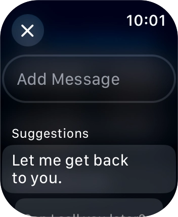 Press Add Message.