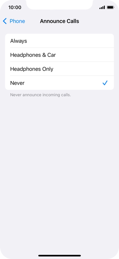 Press Always to turn on the function when silent mode is turned off. Press Always to turn on the function when silent mode is turned off.