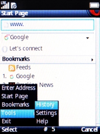 Select Settings. Select Settings.