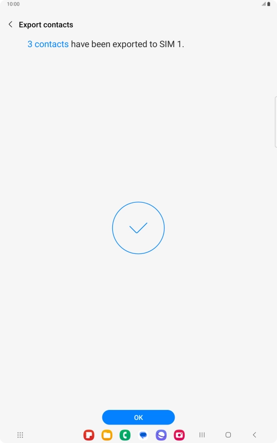 Press OK.