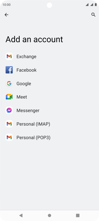 Press Google. Press Google.