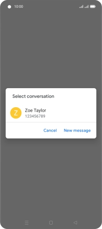 Press New message.