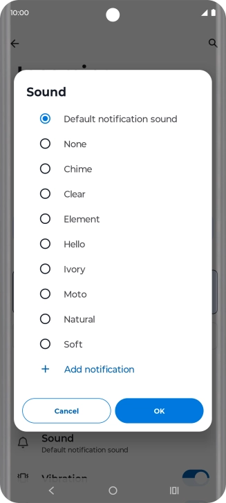 Press the required message tones to hear them. Press the required message tones to hear them.