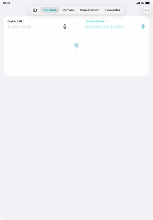 Press the first drop down list. Press the first drop down list.