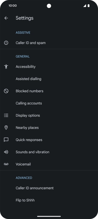 Press Calling accounts. Press Calling accounts.