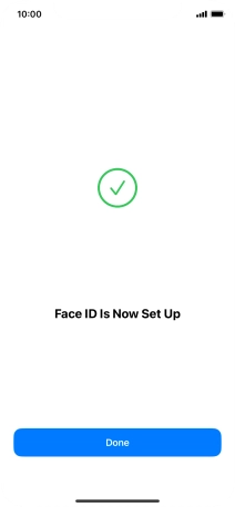 Press Done. If you haven't previously selected a phone lock code, key in a code of your own choice twice. Press Done. If you haven't previously selected a phone lock code, key in a code of your own choice twice.