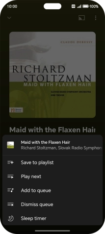 Press the add icon.