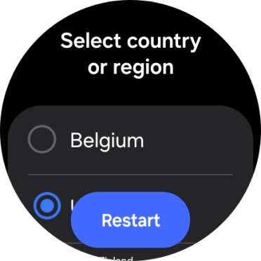 Press Restart. Press Restart.