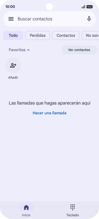 Pulsa el icono de menú. Pulsa el icono de menú.