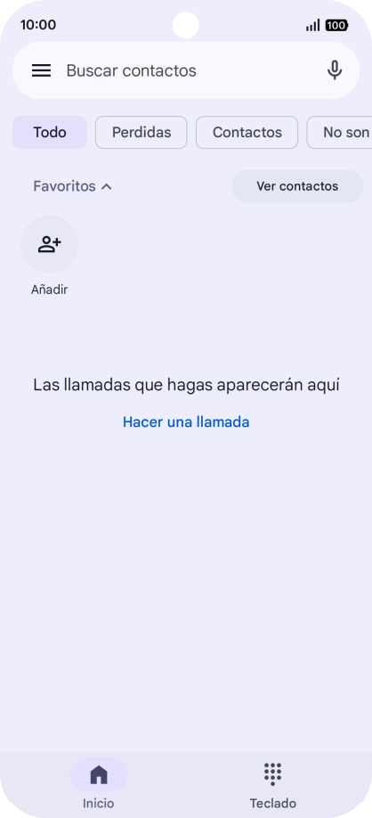 Pulsa el icono de menú. Pulsa el icono de menú.