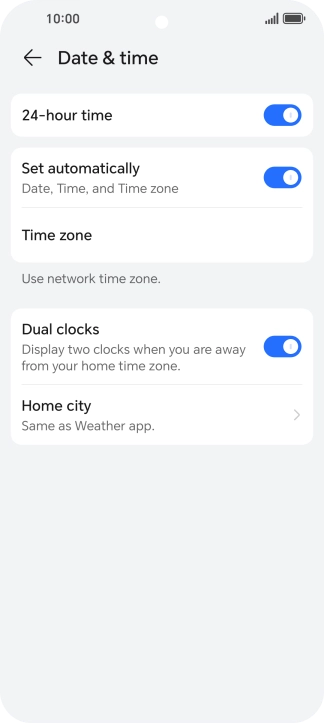 Slide your finger upwards starting from the bottom of the screen to return to the home screen.