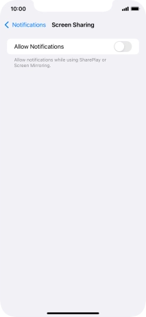 Press the indicator next to Press the indicator next to