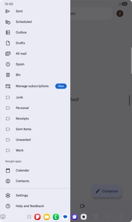 Press Settings.