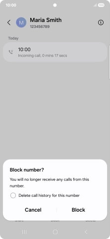 Press Block.