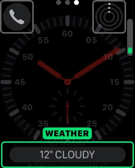 Press the Digital Crown twice to return to the home screen. Press the Digital Crown twice to return to the home screen.