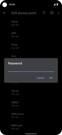 Key in wap and press OK. Key in wap and press OK.