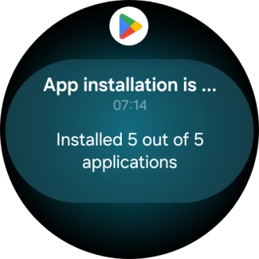 Press the required notification to open it. Press the required notification to open it.