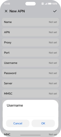 Key in wap and press OK. Key in wap and press OK.