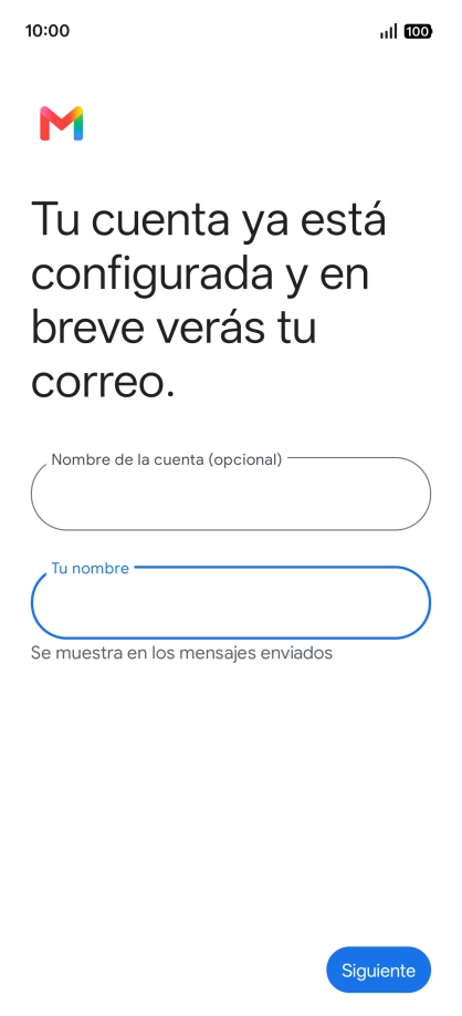 Pulsa Siguiente.