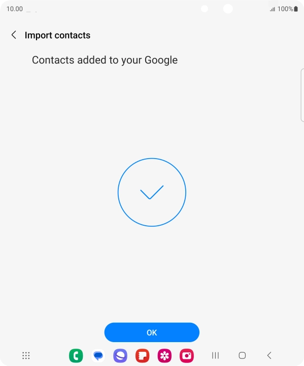 Press OK.