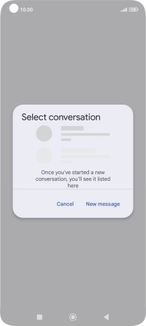 Press New message.