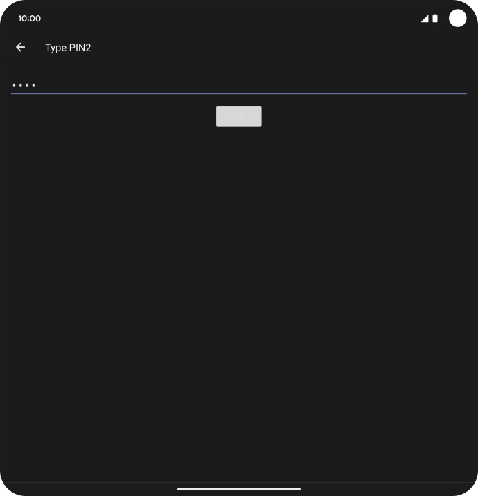 Press OK.