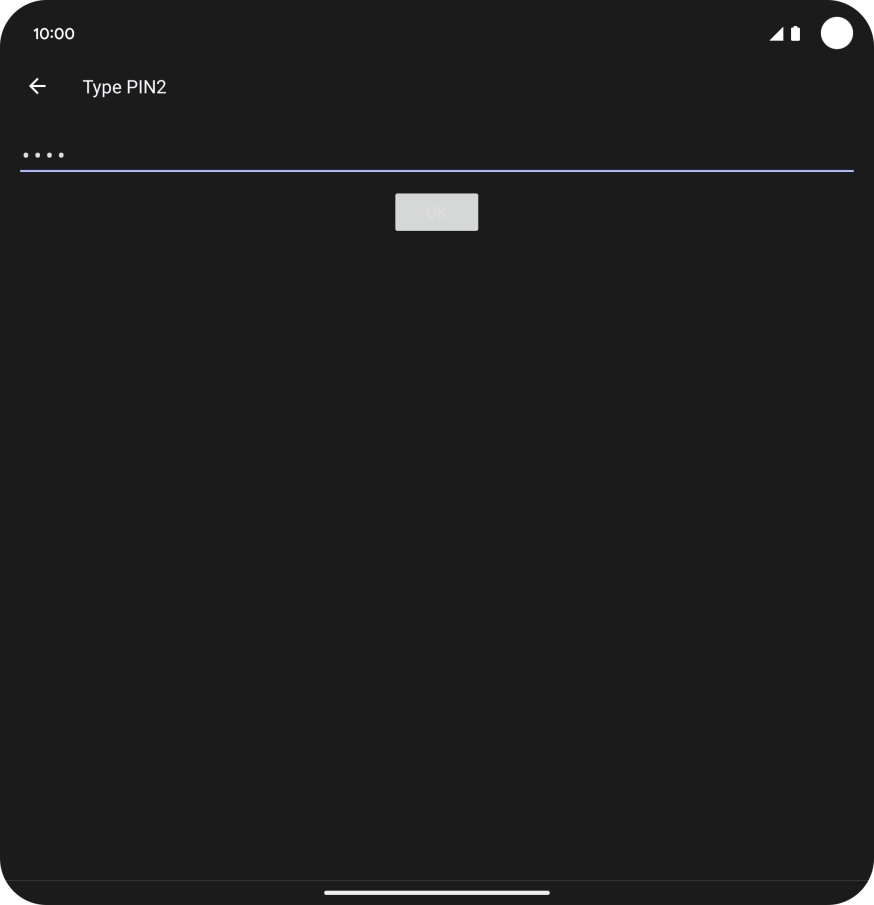 Press OK.