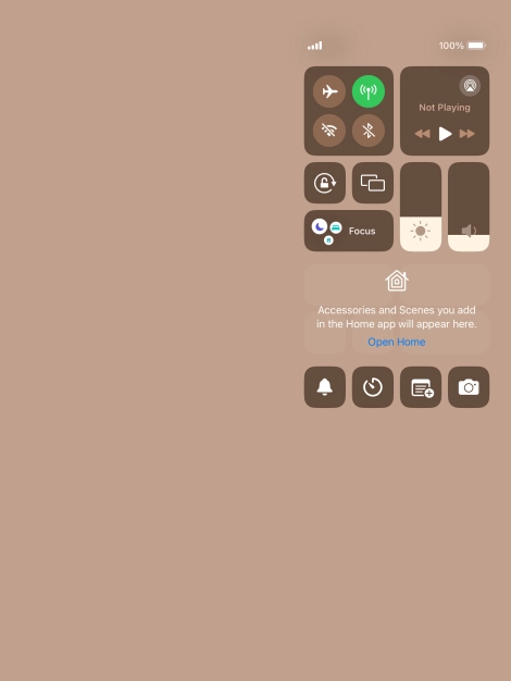 Press the sound mode icon to turn silent mode on or off. Press the sound mode icon to turn silent mode on or off.