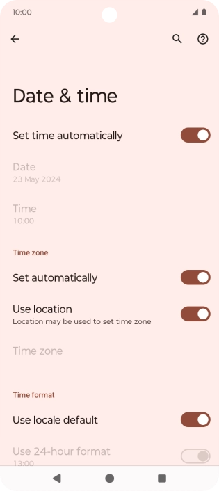 Press the Home key to return to the home screen. Press the Home key to return to the home screen.